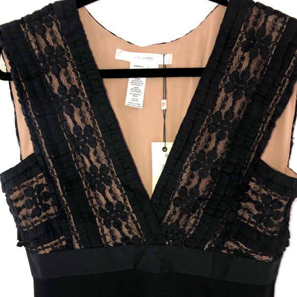 Brand new Studio M black dress size Large - Picture 3 of 3